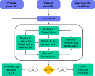 Steps for model integration and simulation 