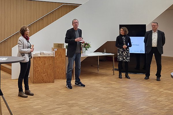Farewell ceremony for Dr. Martin Geyer on January 31, 2023.