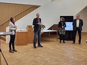 Farewell ceremony for Dr. Martin Geyer on January 31, 2023.