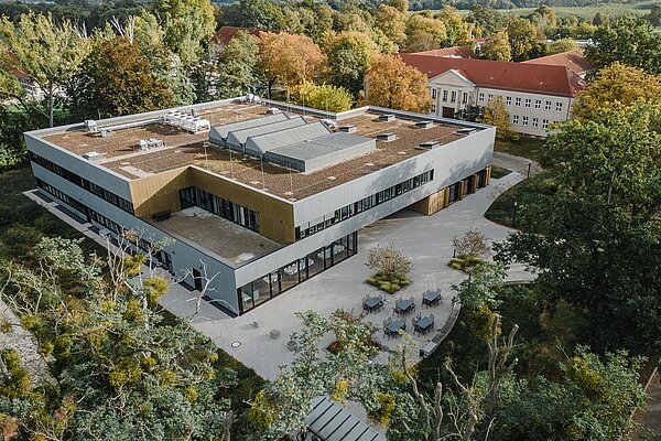 Bird's eye view of the ATB "Circle" building