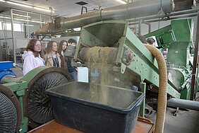 Extruder zur Fasergewinnung