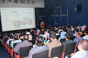 Keynote speaker Prof. Manuela Zude at UPM (Foto: Zude)
