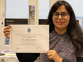Awarded: Dr.-Ing. Namrata Patak (Photo: Pathak/ATB)