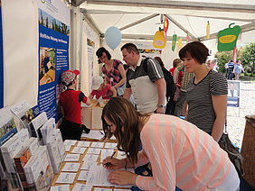 ATB-Stand zum Potsdamer Tag der Wissenschaft 2013 (Foto: ATB)