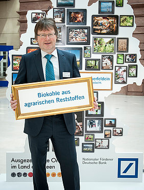 Dr. Andreas Meyer-Aurich nahm für das ATB am Preisträgertreffen teil (Copyright: Deutschland – Land der Ideen/Bernd Brundert)