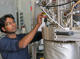 HTC reactor in the biochar laboratory of the ATB (Photo: Mumme / ATB) 