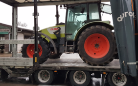 Transport nach Frankreich zur Umrüstung (Foto: CRMT)