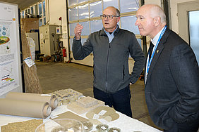 ASABE President Keith G. Tinsey visiting ATB. (Photo: ATB)