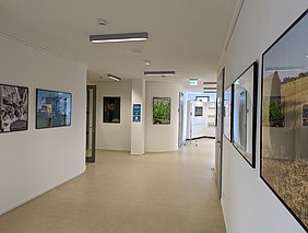 Fotoausstellung auf der Wissenschaftsetage im Bildungsforum Potsdam (Foto: proWissen Potsdam)