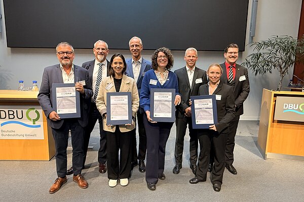 Group photo of the award winners
