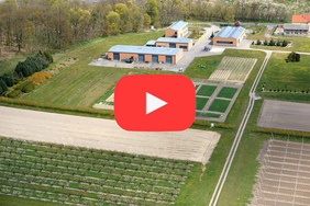 Luftbild des Fieldlab für Digitale Landwirtschaft