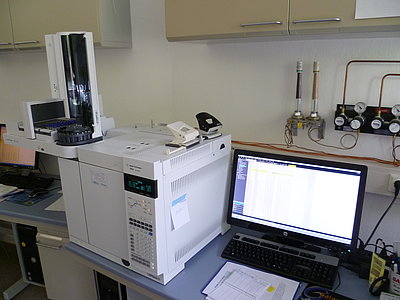 Gaschromatograph Fa. Agilent (Foto: ATB)