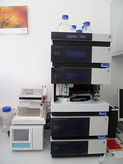 HPLC UltiMate 3000, Fa. Thermo Fischer Scientific (Foto: ATB)