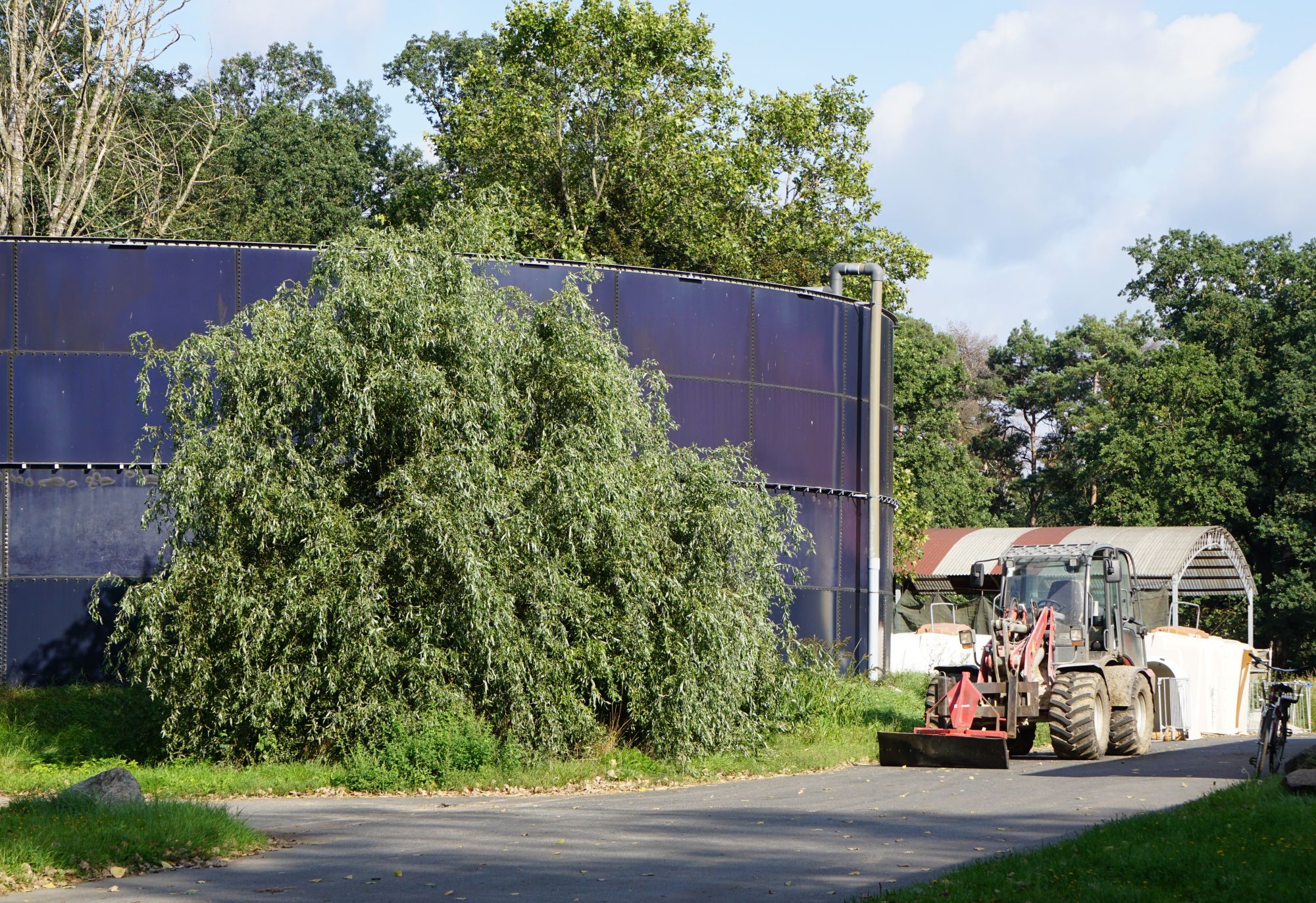 Überirdisches Güllelager