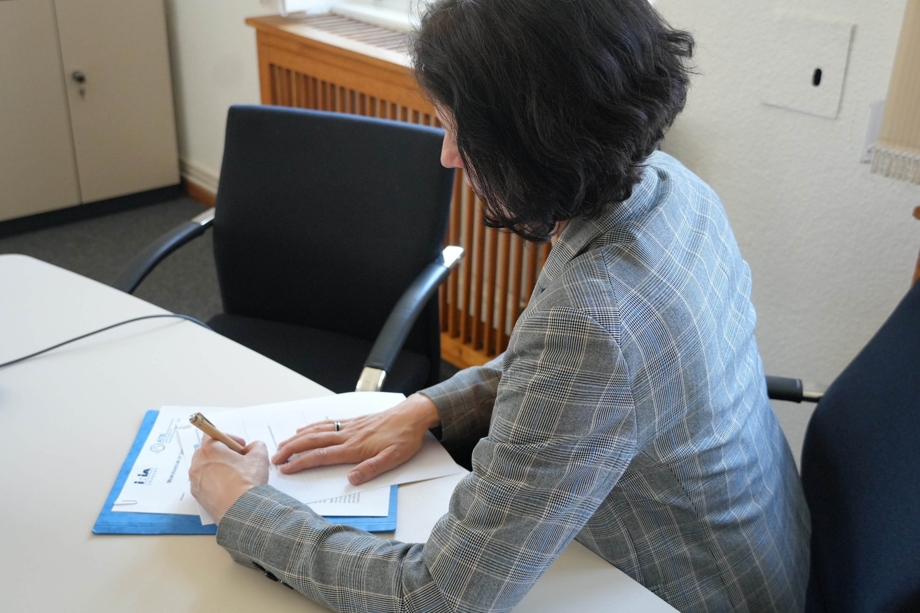 Signing of the contract