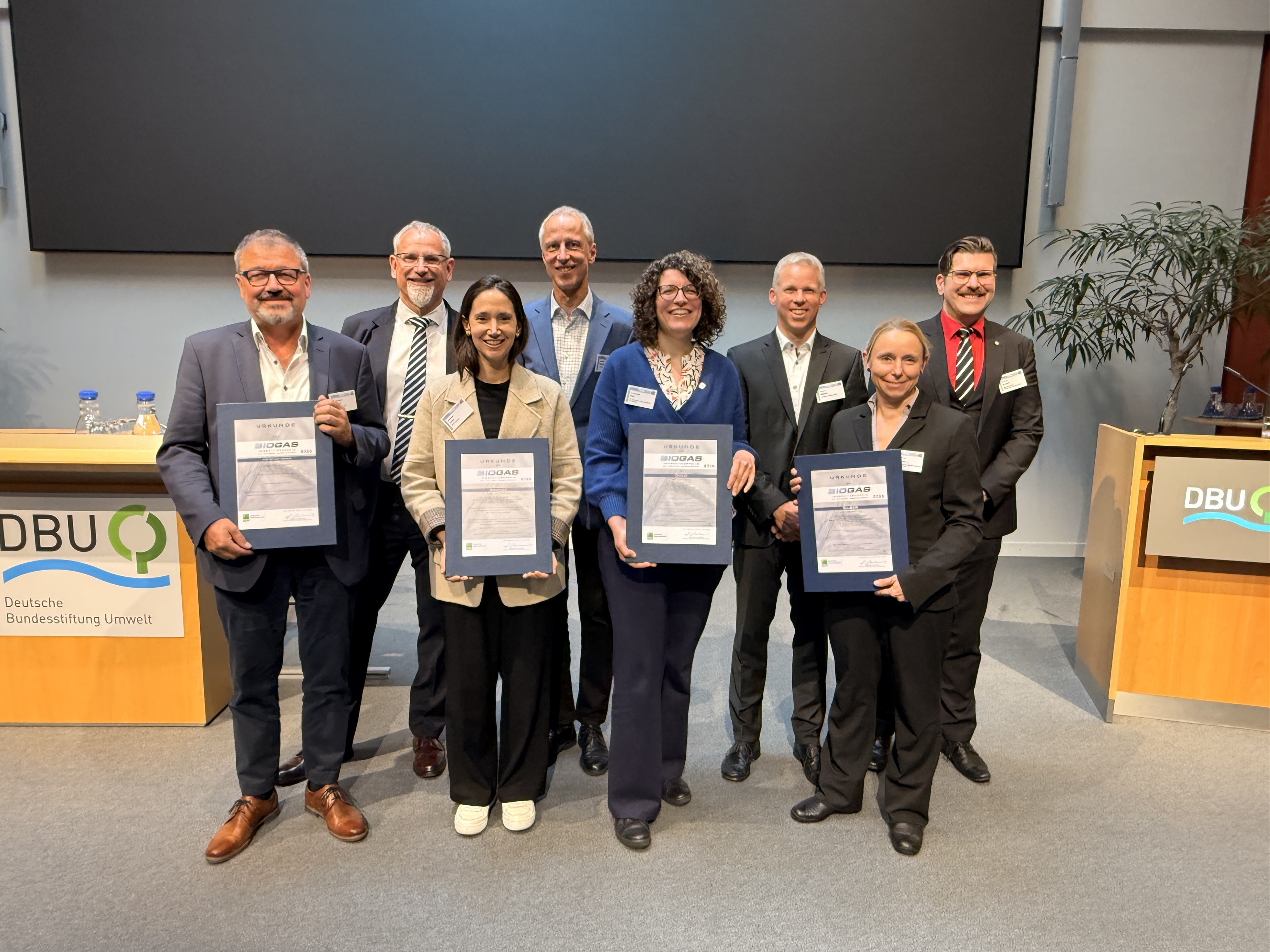 Group photo of the award winners